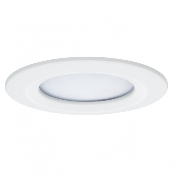 Встраиваемый светильник Paulmann Slim Coins 3x6.8Вт LED 2700К IP44 230В Белый Алюминий 93858