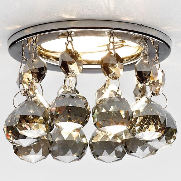 Точечный светильник K2051 Ambrella K2051C KF/CH Точечный светильник K2051 Ambrella K2051C KF/CH