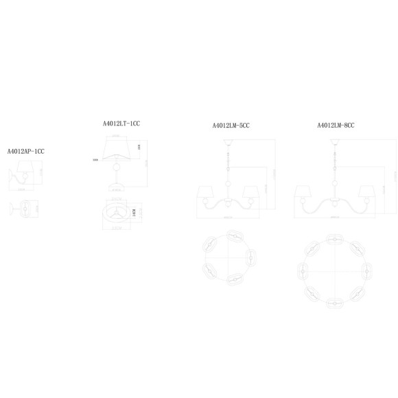 Настольная лампа Turandot a4012lt-1cc Arte Lamp
