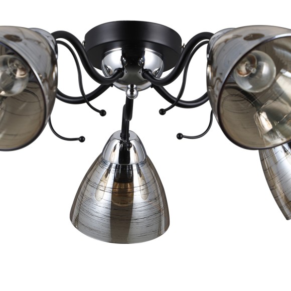 Люстра SF4022/5C-BK-CR GRESSAN Seven Fires Люстра SF4022/5C-BK-CR GRESSAN Seven Fires