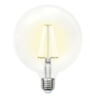 Лампа светодиодная филаментная (10534) E27 10W 3000K прозрачная LED-G125-10W/WW/E27/CL PLS02WH Лампа светодиодная филаментная (10534) E27 10W 3000K прозрачная LED-G125-10W/WW/E27/CL PLS02WH