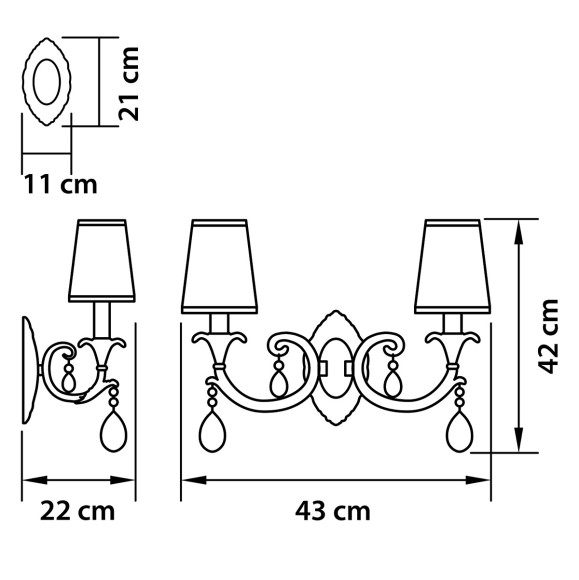 lightstar 691622 Чертёж lightstar 691622 Чертёж