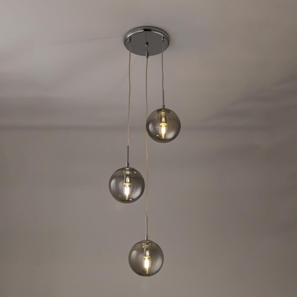 CL102030 Томми Хром+Дымч. Св-к Подвес CL102030 Томми Хром+Дымч. Св-к Подвес