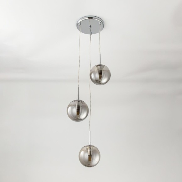 CL102030 Томми Хром+Дымч. Св-к Подвес CL102030 Томми Хром+Дымч. Св-к Подвес