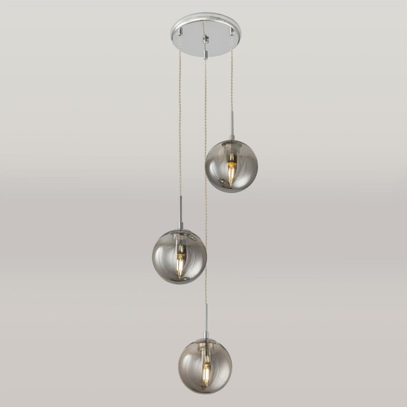 CL102030 Томми Хром+Дымч. Св-к Подвес CL102030 Томми Хром+Дымч. Св-к Подвес