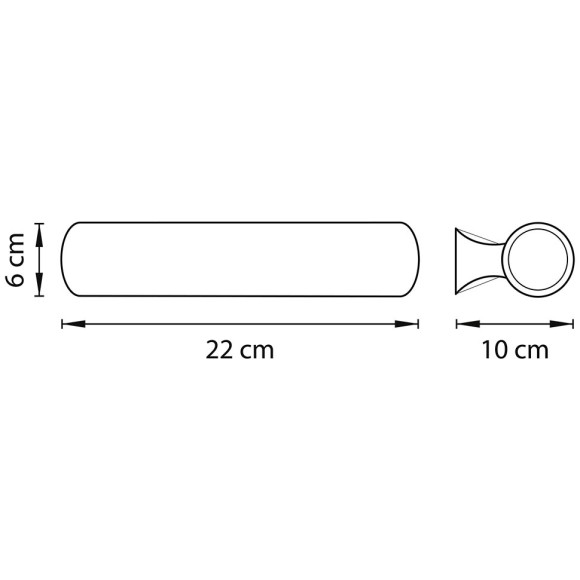 Светильник настенный Lightstar Blanda 801813