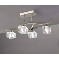 Потолочная люстра Mantra Cuadrax 1117
