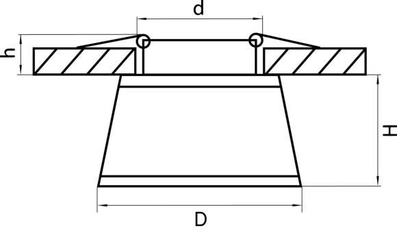 Встраиваемый светильник Lightstar Maturo 072174 Встраиваемый светильник Lightstar Maturo 072174