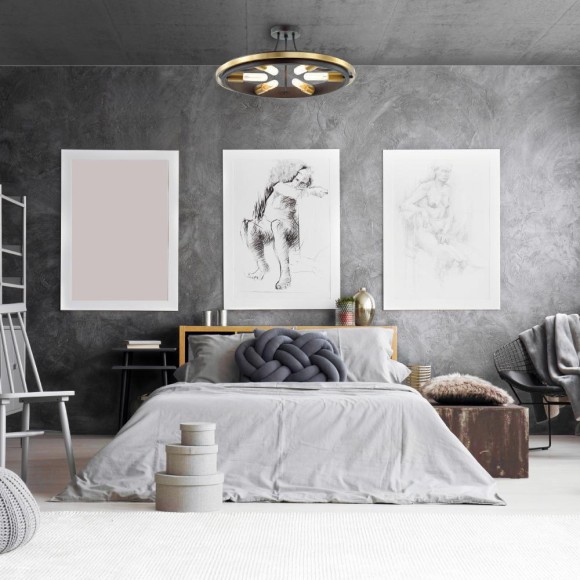 Люстра потолочная Maeve 4401/6C Lumion