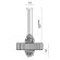 Схема Светильник подвесной Tiziana 1285/02 sp-6 Divinare