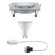 93618 Светильник Prem EBL Nova eckig schwb dim LED 1x_W A