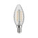 Светодиодная лампа Свеча Paulmann 2.6Вт E14 230В Прозрачный Теплый белый 28706