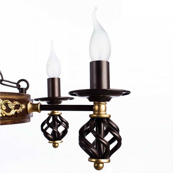 Люстра Cartwheel a4550lm-6ck Arte Lamp