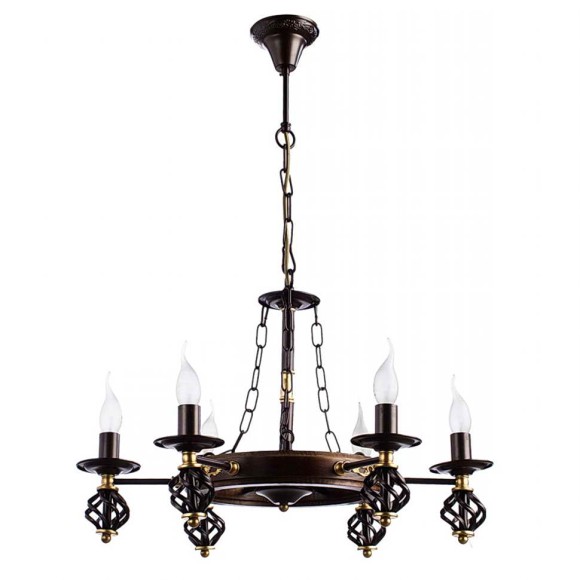 Люстра Cartwheel a4550lm-6ck Arte Lamp