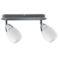 60077 Светильник Wolba Balken 2x7W GU10, хром матовый