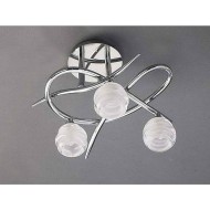 Потолочная люстра Mantra Loop Chrome 1804 Потолочная люстра Mantra Loop Chrome 1804