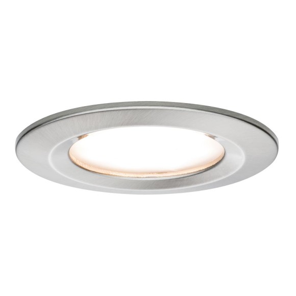 Светильник встраиваемый Paulmann Premium Slim 6.8Вт 592Лм 2700К IP44 Coin 230В Железо Набор3шт 93860 Светильник встраиваемый Paulmann Premium Slim 6.8Вт 592Лм 2700К IP44 Coin 230В Железо Набор3шт 93860