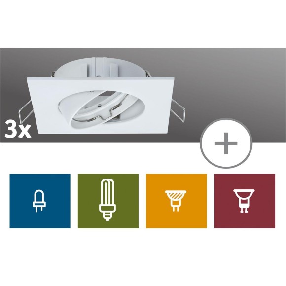 Основание для светильника Paulmann 2Easy Spot-Set Premium 92591