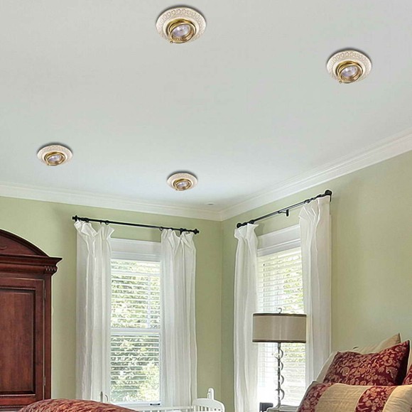 Декоративный встраиваемый поворотный светильник Vintage 370016 Novotech