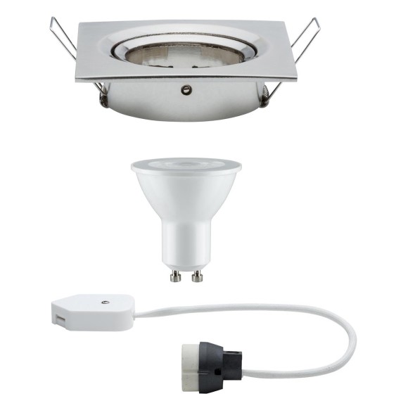 93619 Светильник Prem EBL Nova eckig schwb dim LED 1x7W E