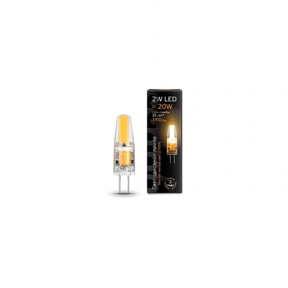 Лампа cветодиодная G4 2W 2700K колба прозрачная 107707102 Лампа cветодиодная G4 2W 2700K колба прозрачная 107707102
