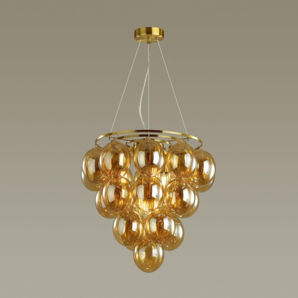 4812/6 MODERN ODL21 219 янтарный/бронзовый Люстра E14 6*40W GRAPE 4812/6 MODERN ODL21 219 янтарный/бронзовый Люстра E14 6*40W GRAPE