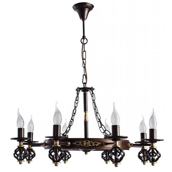 Люстра Cartwheel a4550lm-8ck Arte Lamp