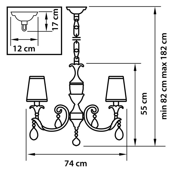 lightstar 691082 Чертёж lightstar 691082 Чертёж
