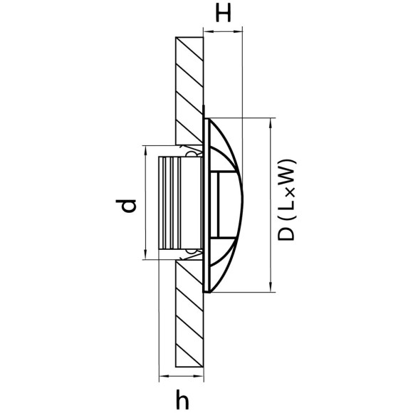Светильник встраиваемый Lightstar Lumina 212263