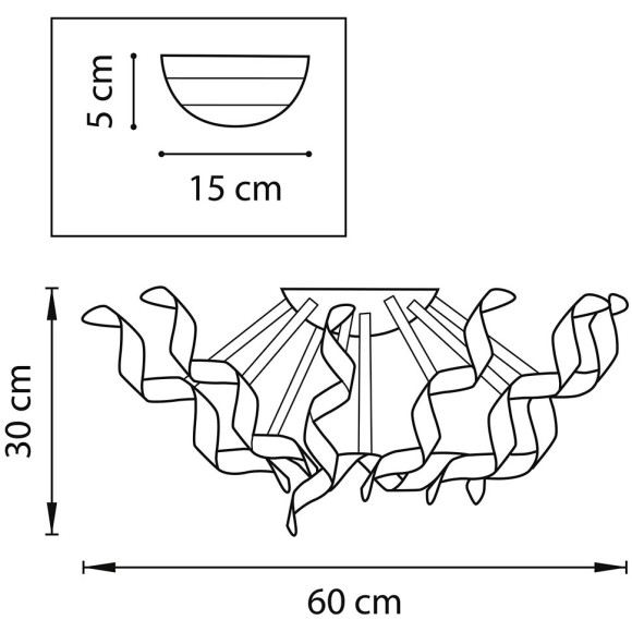 Люстра потолочная Lightstar Turbio 754061 Люстра потолочная Lightstar Turbio 754061