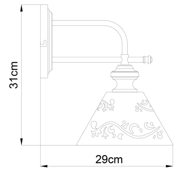 Бра Kensington a1511ap-1wg Arte Lamp Бра Kensington a1511ap-1wg Arte Lamp