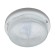 Потолочный светодиодный светильник (UL-00005243) Uniel ULO-K05B 12W/6000K/R24 IP44 White/Glass