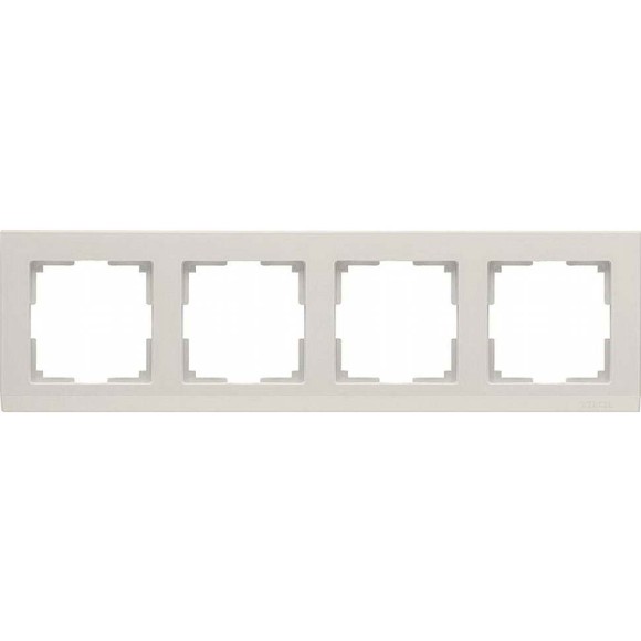 Рамка на 4 поста (слоновая кость) Werkel WL04-Frame-04-ivory