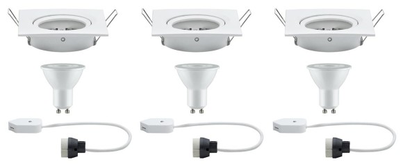 93621 Светильник Nova dim LED 3x7W, белый матовый