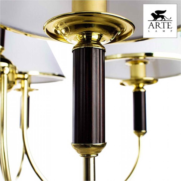 Люстра Cathrine a3545lm-5go Arte Lamp Люстра Cathrine a3545lm-5go Arte Lamp