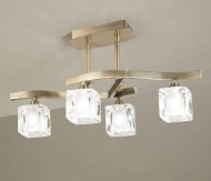 Потолочная люстра Mantra Cuadrax 0997 Потолочная люстра Mantra Cuadrax 0997