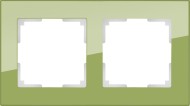 Рамка на 2 поста (фисташковый) Werkel WL01-Frame-02 Рамка на 2 поста (фисташковый) Werkel WL01-Frame-02
