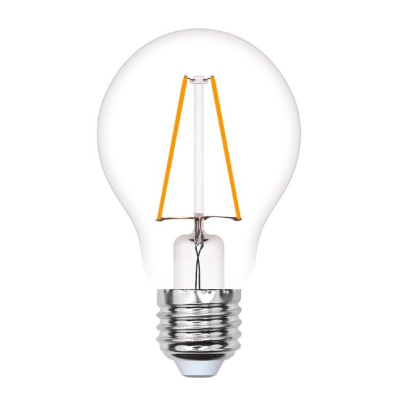 Лампа светодиодная филаментная (UL-00000849) E27 4W 2250K прозрачная LED-A67-4W/GOLDEN/E27 GLV21GO